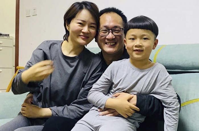 Wang Quanzhang reunited with his family in Bejing