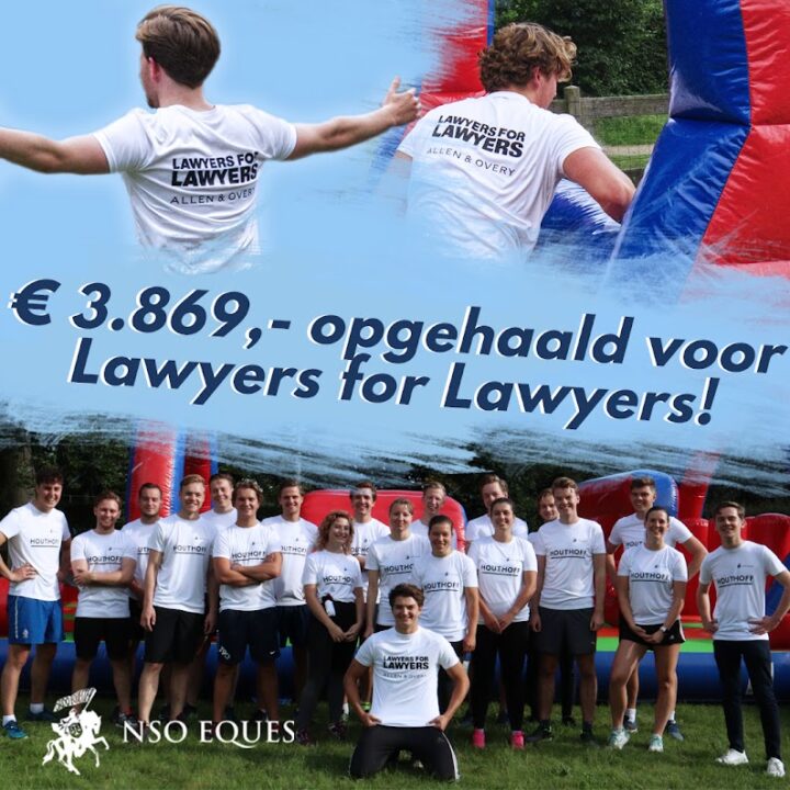 Study Association NSO Eques raises €3869 for Lawyers for Lawyers